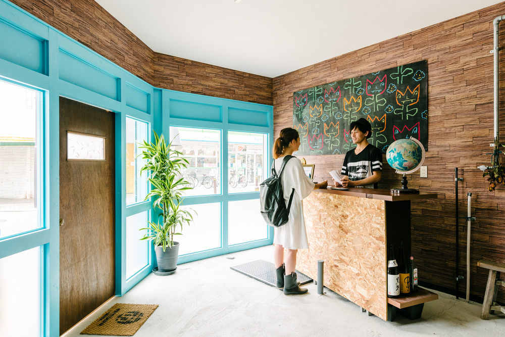 ゲストハウス おしてるや Self Check-In Osaka Exteriör bild